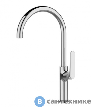 картинка Смеситель Agger Beauty A2600100 однозахватный для кухни с высоким поворотным