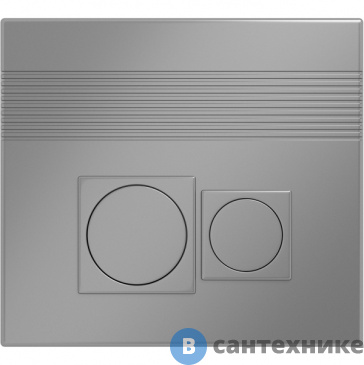 картинка Клавиша смыва Grossman Cosmo 800.T1.02.110.110 хром матовый