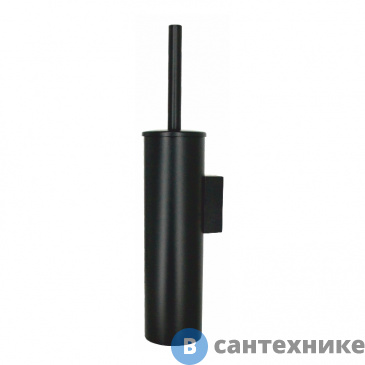 картинка Щетка WasserKRAFT K-1087 BLACK для унитаза подвесная