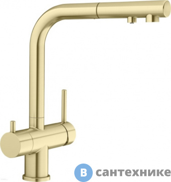 картинка Смеситель Blanco 526694 FONTAS-S II сатин золото