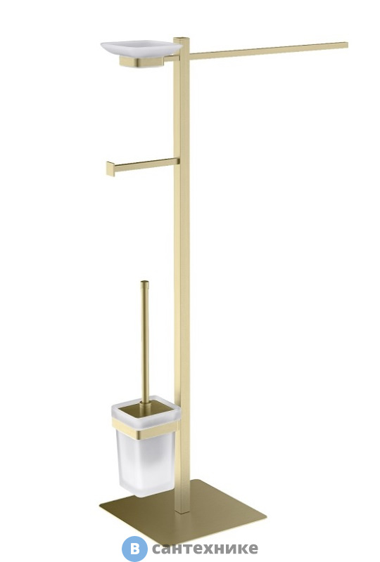 Стойка в ванную комнату Timo Selene 17085/17 золото матовое