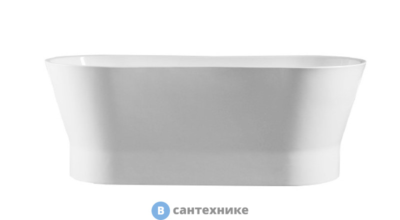 Акриловая ванна BelBagno BB406-1650-730 отдельностоящая, овальная 1650x730