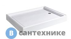 Поддон душевой WEMOR 100/80/14 S прямоугольный 1000*800*140 мм (10000001902)
