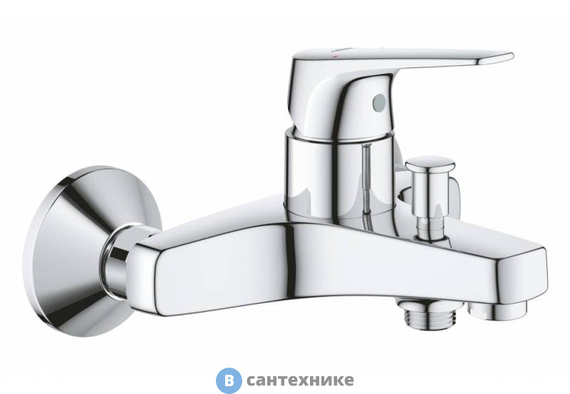 Смеситель Grohe 23601000 BauFlow для ванны