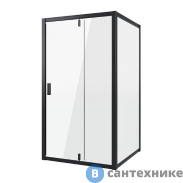 картинка Душевое ограждение Niagara NG-83-8AB-A70B (80*70*190) прямоугольник, дверь распашная, без поддона