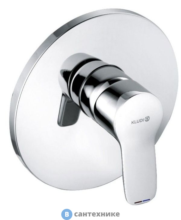 Встраиваемый смеситель Kludi PURE&EASY 376550565 для душа, внешняя часть