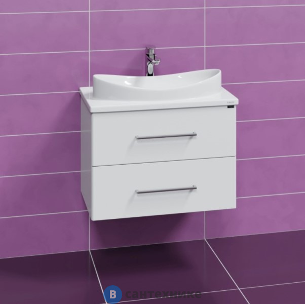 Тумба под раковину СанТа Вегас 70 2 ящ. подвес. (под ум. Вега 70) (226037)