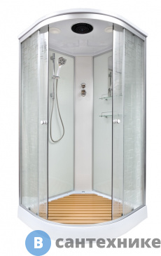 картинка Душевая кабина Deto ЕМ1510 стандартная (1000*1000*2200)