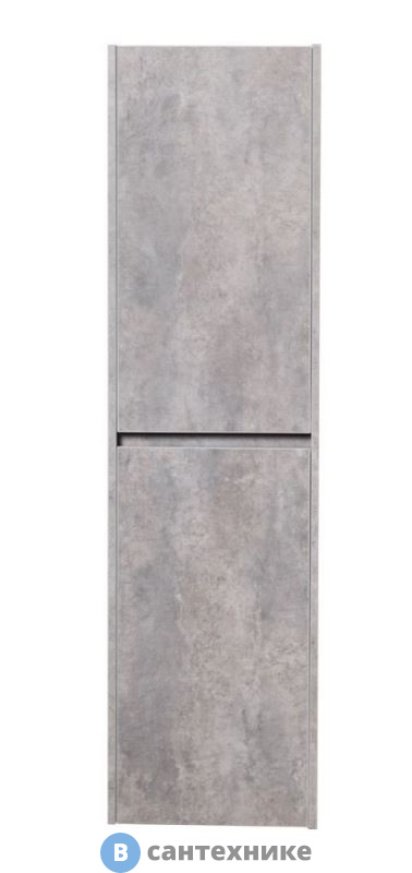 Шкаф Art & MAX FAMILY Family-1500-2A-SO-CV подвесной с двумя распашными дверцами, Cemento Veneto, 400x300x1500