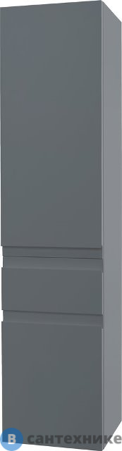 Колонна Jacob Delafon EB2069D-J54 Madeleine 35 см, шарниры справа, серый матовый лак