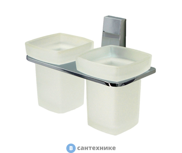 Подстаканник WasserKRAFT Lopau K-6028D двойной