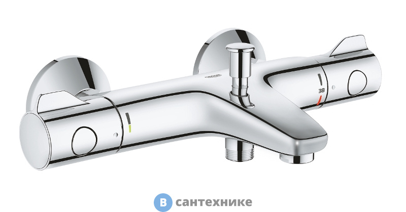 Термостат Grohe 34567000 Grohtherm 800 для ванны 1/2"