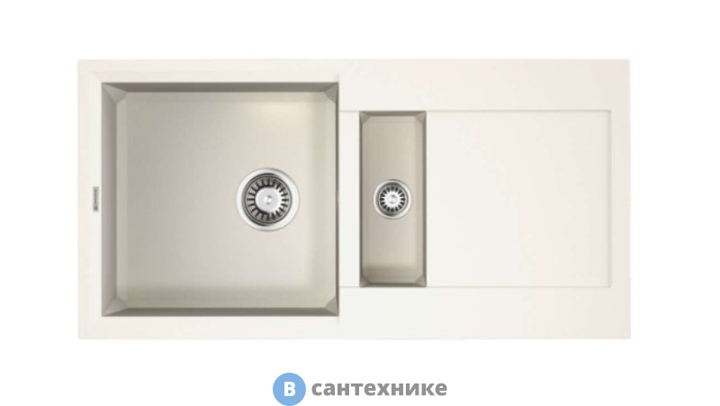 Кухонная мойка OMOIKIRI Sakaime 86-2-WH белый (4993129)