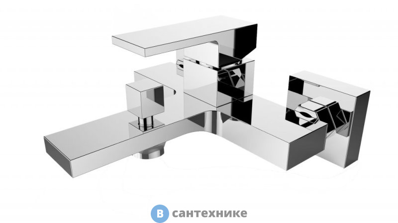 Смеситель BelBagno ROMANO ROM-VAS-CRM для ванны и душа, хром