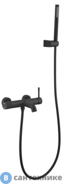 картинка Смеситель Boheme 463-B для ванны, Uno. black