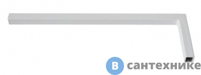картинка Кронштейн 320*100*20 Aquanet (Г-образный) (245005)