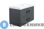 картинка Тумба под раковину La Fenice Cubo Twin Grigio 90 см серая матовая (FNC-01-CUB-G-90-2)