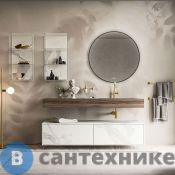 Зеркало Vincea VLM-3DE800B-2 800x800 c сенсорным выключателем и диммером, антизапотевание