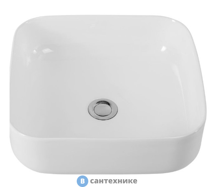 Раковина Art & MAX накладная AM-78110, белый, 385х385х135