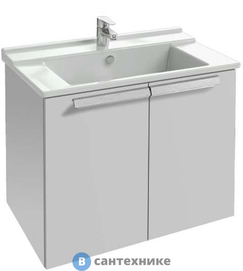 Тумба под раковину Jacob Delafon STRUKTURA EB1281-N18 белый (77х47х56)