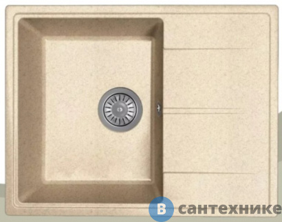 картинка Кухонная мойка Dr. Gans Оливия 620, терра СМс (25.150.B0620.405)