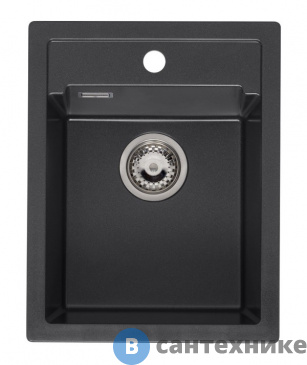 картинка Кухонная мойка Reginox Amsterdam 34 Black Silvery 3,5" (R33531)