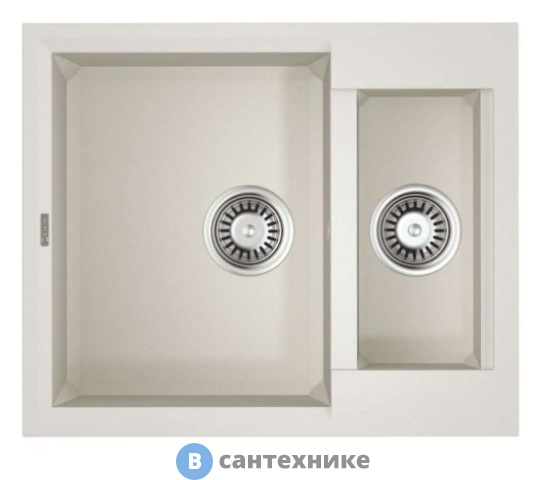 Кухонная мойка OMOIKIRI Sakaime 60-2-WH белый (4993911)