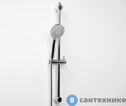 картинка Душевой гарнитур WasserKRAFT A064 65 см нержавеющая сталь, хромоникелевое покрытие