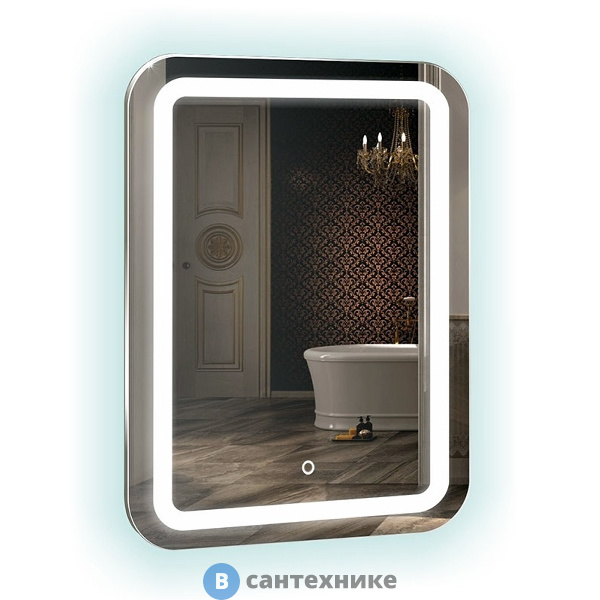 Зеркало AZARIO Мальта 550*800 сенсор выкл (ФР-00000941)