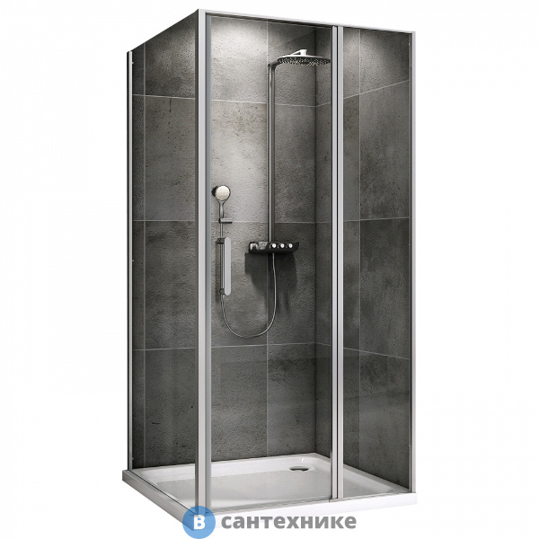 Душевой уголок ABBER Sonnenstrand AG04110S-S80 110*80*195, без поддона