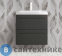 картинка Тумба под раковину Art & MAX PLATINO AM-Platino-600-2C-SO-GM-Cer подвесная с двумя выкатными ящиками, серый матовый