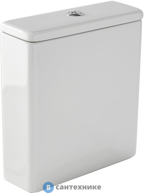 Бачок Jacob Delafon ETAL212-0 ALEO для унитаза, с механизмом смыва на 3/6 л, белый