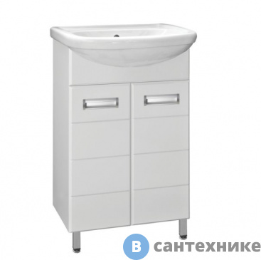 картинка Тумба под раковину Style line Ирис-55 (4650134471533)