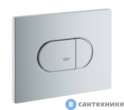 картинка Накладная панель Grohe 38858P00 Arena Cosmopolitan для унитаза, горизонтальная