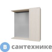 Шкаф-зеркало Grossman ЮНИТ-70 см, универсал. кадена лайт (207011)