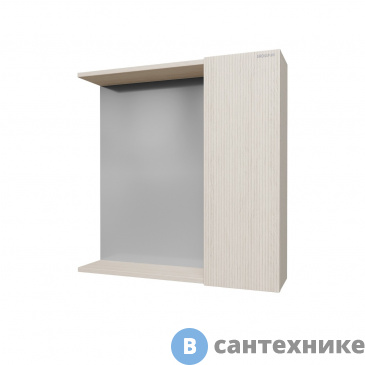 картинка Шкаф-зеркало Grossman ЮНИТ-70 см, универсал. кадена лайт (207011)