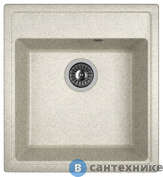 картинка Кухонная мойка Dr. Gans Ника 470, серый СМс (25.070.B0470.408)