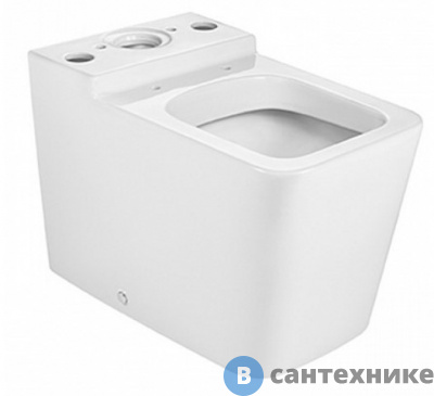 картинка Унитаз напольный Roca Inspira 342537000 /64,5х37/ (без бачка)