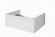 Ящик Dreja BOX, 60 см, подвесной, для стеклянной столешницы LINE, 1 ящик, push-to-open, белый глянец (99.9100)