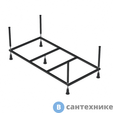 картинка Рама д/ванны Cersanit  Lorena 140 NEW метал. в комплекте со сборочным пакетом (K-RW-LORENA*140n)