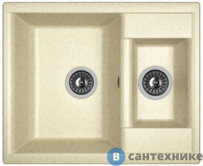 картинка Кухонная мойка Dr. Gans Астра 620 К, латте СМс (25.065.D0620.403)