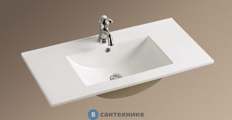 Раковина WELTWASSER DEILBACH 7506-90 подвесная (910х470х180)