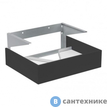 картинка Тумба под раковину Keuco EDITION 300 1 ящиик, 650x155x525 мм, к/ф: антрацит (матовый лак) (30362003900)