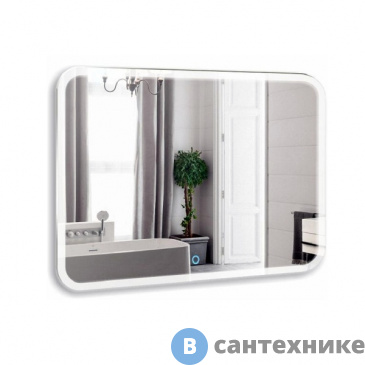 картинка Зеркало AZARIO Стив- 2 1000*800 сенсор выкл+ подогрев (ФР-00001937)