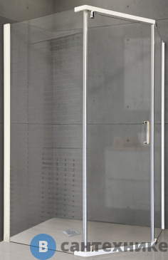 картинка Душевой уголок Royal Bath RB 1280TR-T 80х120х185 (прозрачное) (RB1280TR-T), без поддона