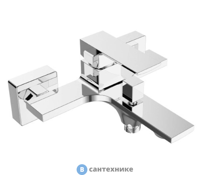Смеситель Orange Lutz M04-100cr однозахватный для ванны/душа, без аксессуаров