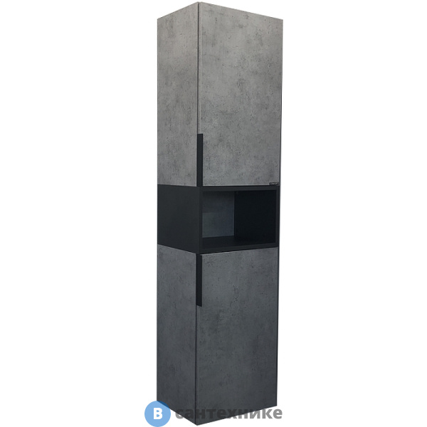 Шкаф-колонна Comforty Франкфурт-40 бетон светлый (00-00006505)
