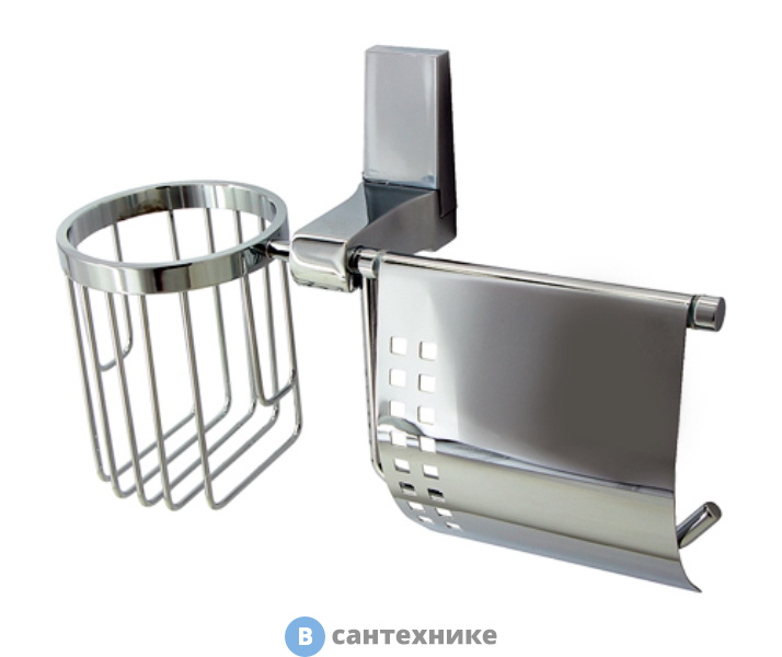 Держатель WasserKRAFT Lopau K-6059 туалетной бумаги и освежителя