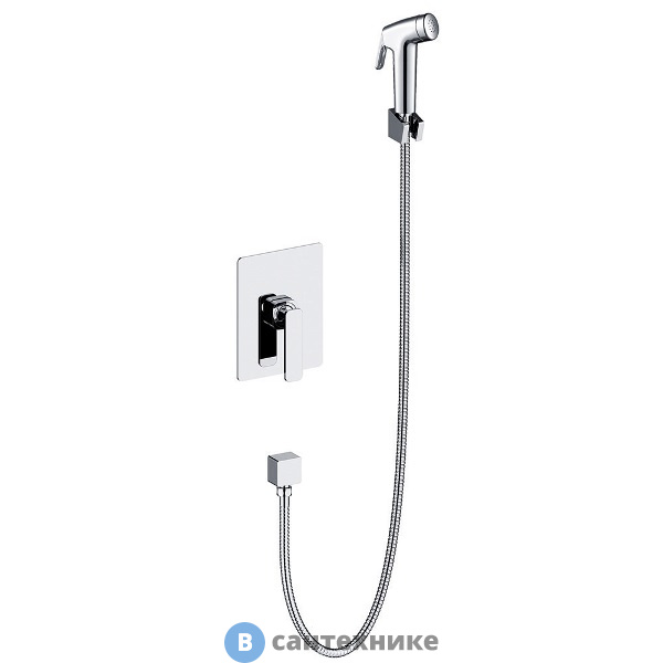 Смеситель Timo Torne 4359/00SM встроенный с гигиеническим душем, хром