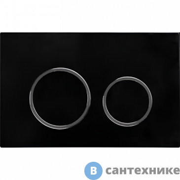 картинка Кнопка смыва SinteSi FB-ARB-506 чёрная (SIN-FB-ARB-506)